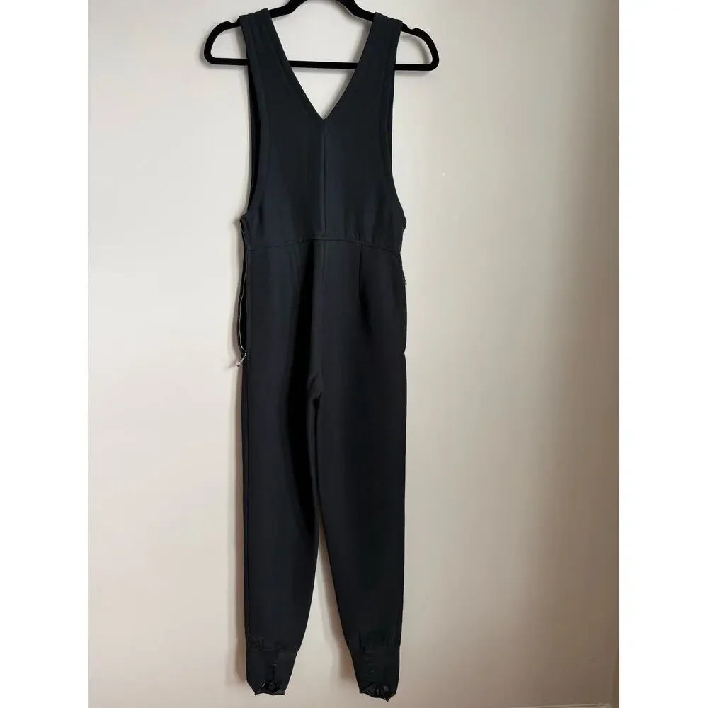Vintage Bogner Ski Bibs Women’s Size 4 Black‎ Retro Après Ski Suit